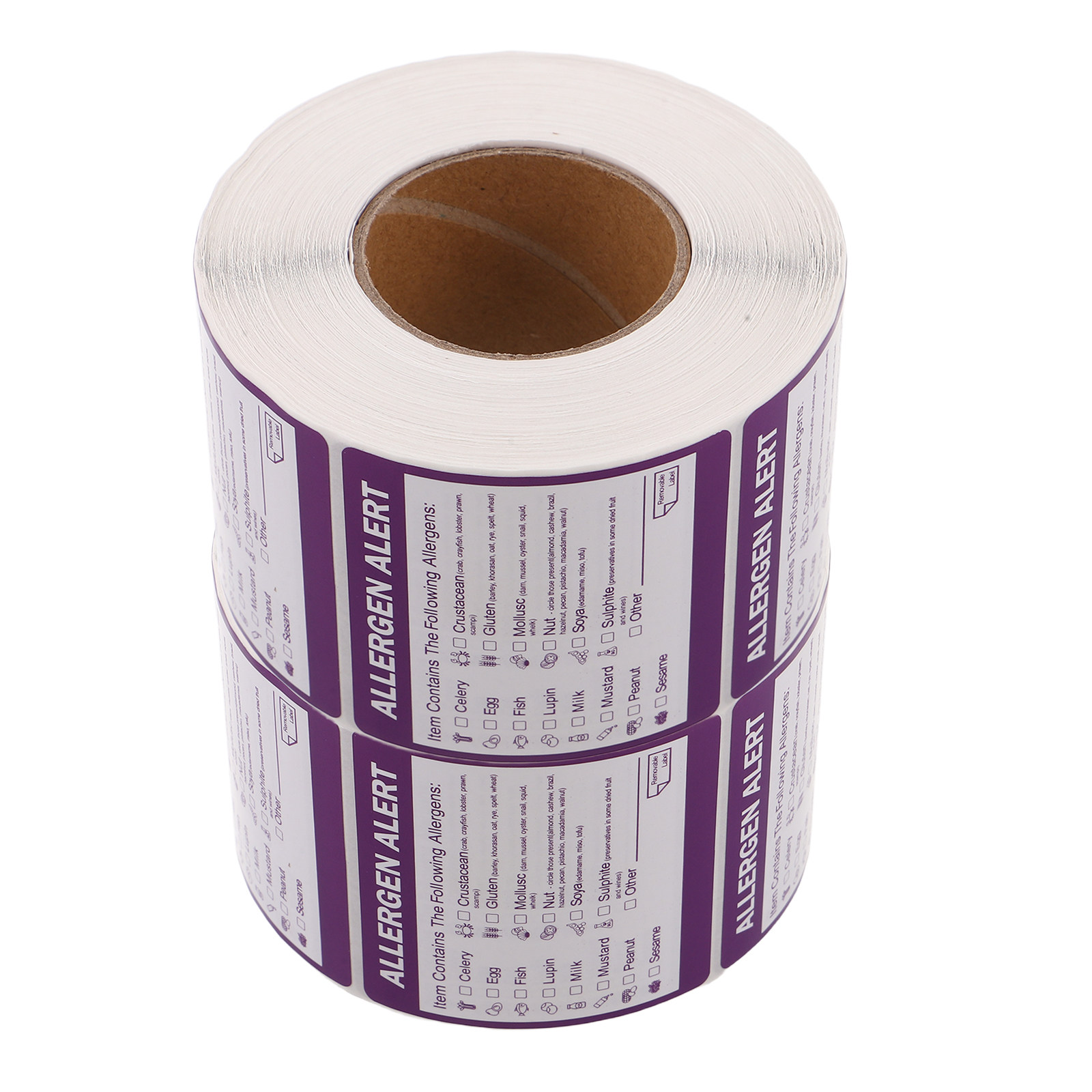Kitchen.Baking Labels - สติกเกอร์ฉลากสารก่อภูมิแพ้ 2 ม้วน ขนาด 2 นิ้ว