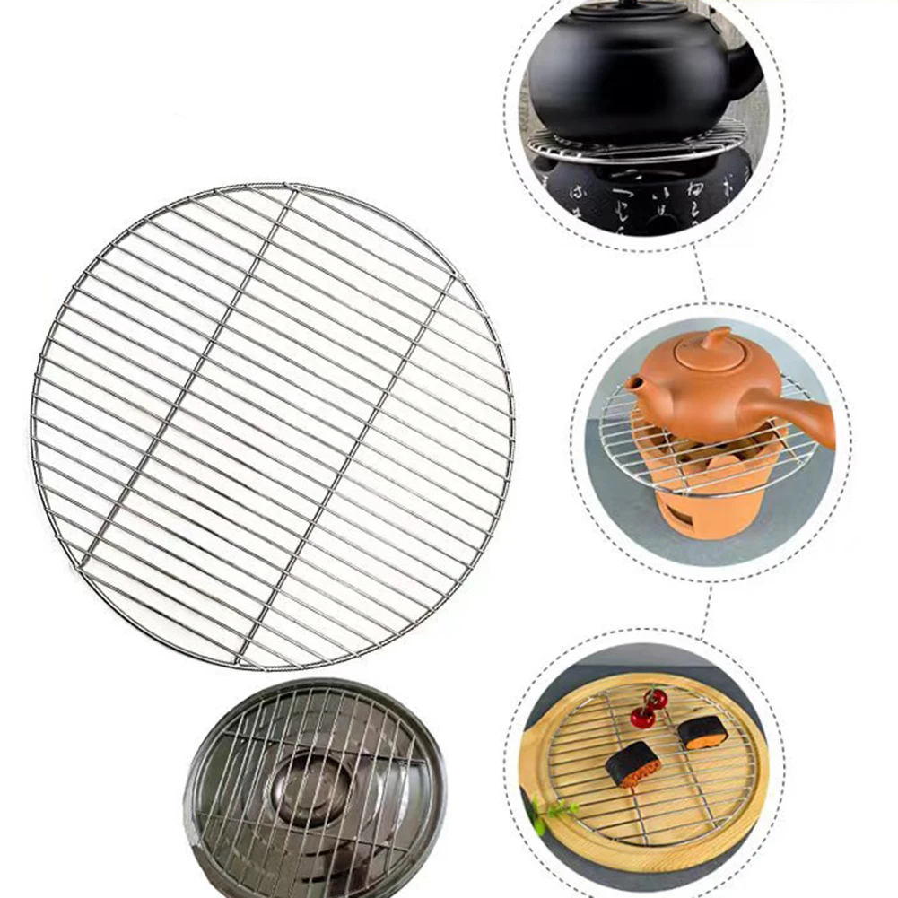 สแตนเลสรอบบาร์บีคิวสุทธิย่างบา - Cooling Rack Wire บทวิจารณ์และราคา