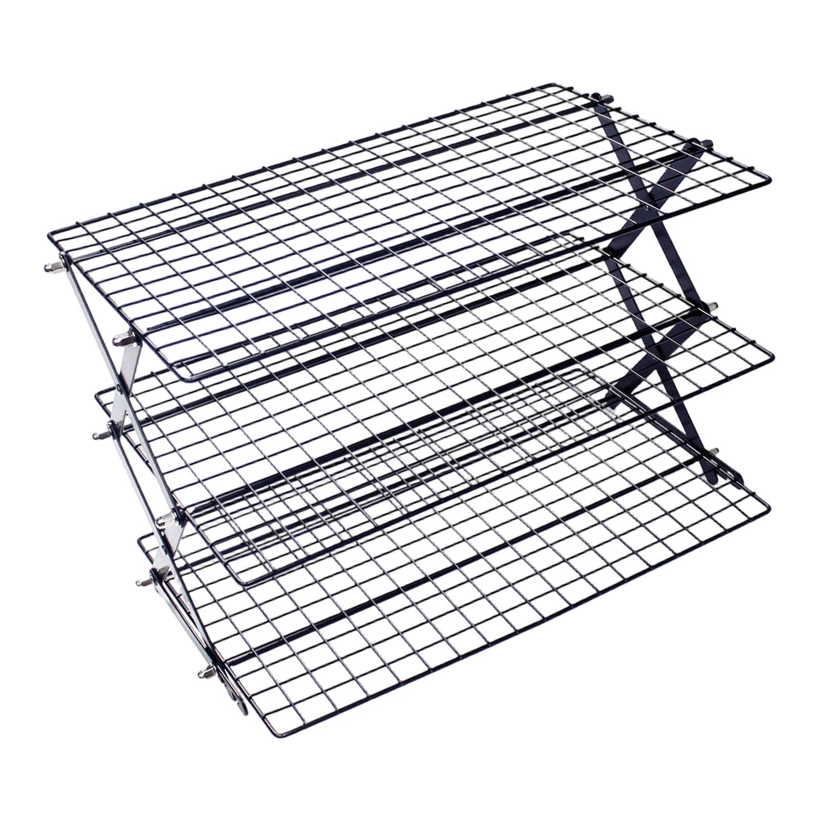 ตะแกรงระบายความร้อนแบบซ้อนได้  - Cooling Rack Wire บทวิจารณ์และราคา