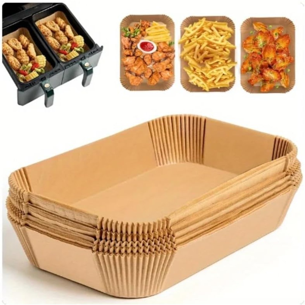 กระดาษรองอบสำหรับหม้อทอดไร้น้ำ - Kitchen Baking Sheets บทวิจารณ์และราคา