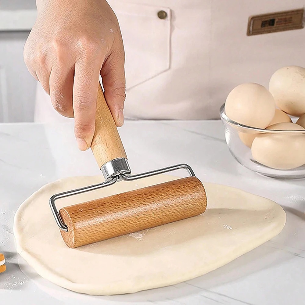 ไม้คลึงแป้งแบบมือถือ 1 ชิ้น สำ - Kitchen Roller Baking บทวิจารณ์และราคา