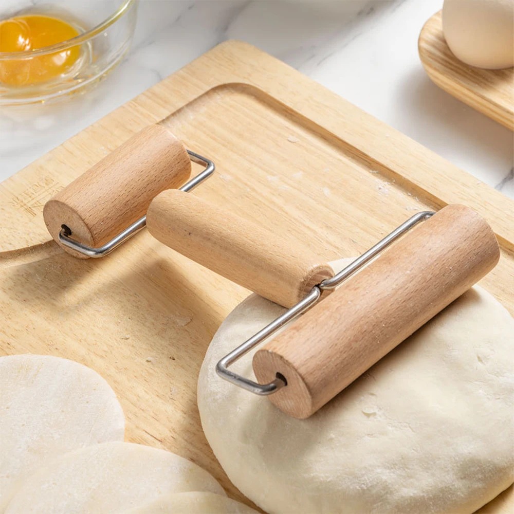ไม้คลึงแป้งแบบมือถือ 1 ชิ้น สำ - Kitchen Roller Baking บทวิจารณ์และราคา