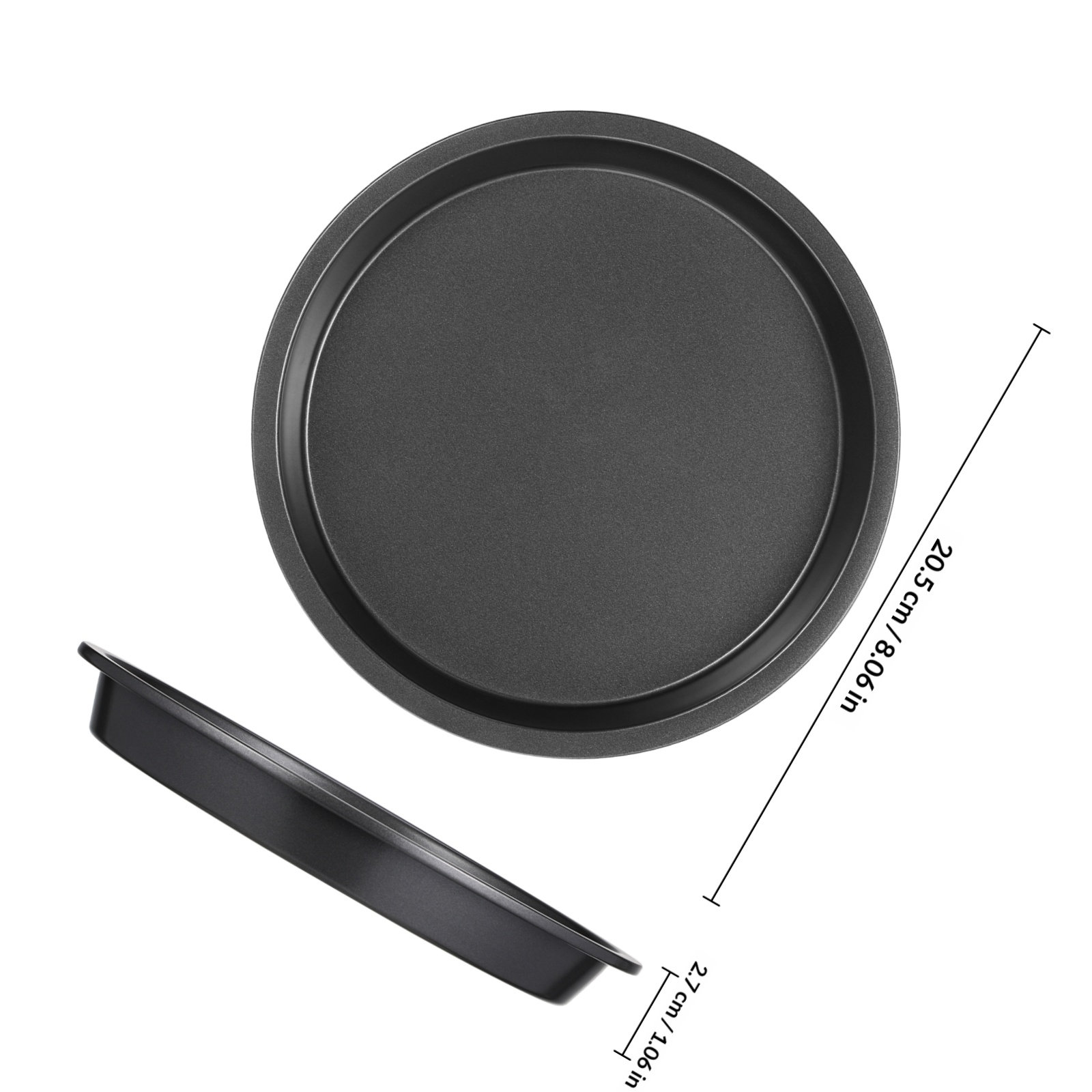 ถาดอบพิซซ่าทรงกลมทำจากเหล็กคาร - Kitchen Baking Tray บทวิจารณ์และราคา