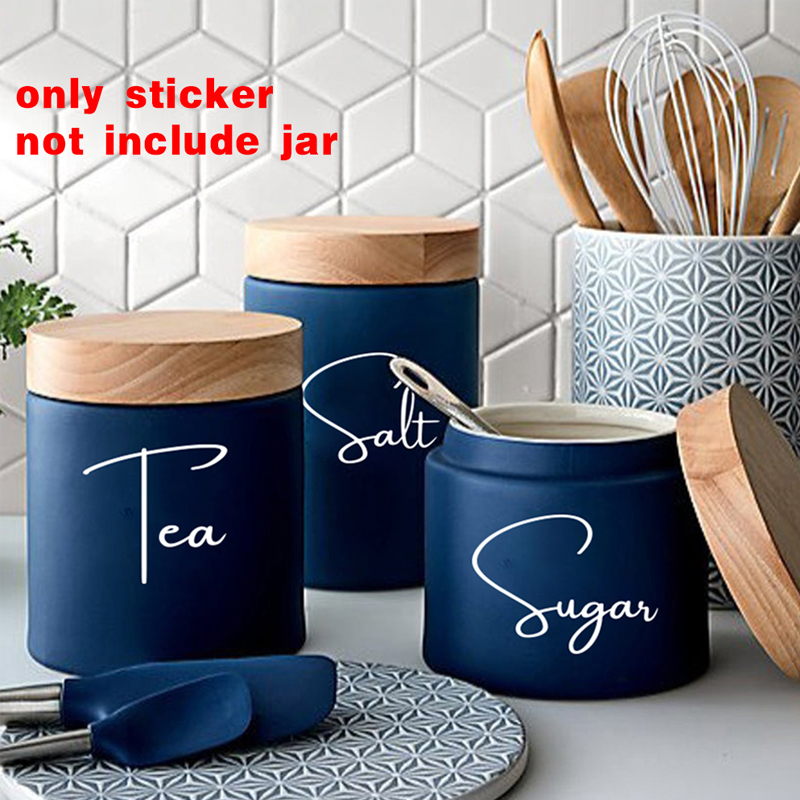 ไม่มีขวด 8 ชิ้นห้องครัวองค์กรก - Kitchen.Baking Labels บทวิจารณ์และราคา