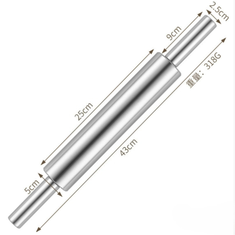ไม้คลึงแป้งสแตนเลสสำหรับใช้ในค - Kitchen Roller Baking บทวิจารณ์และราคา
