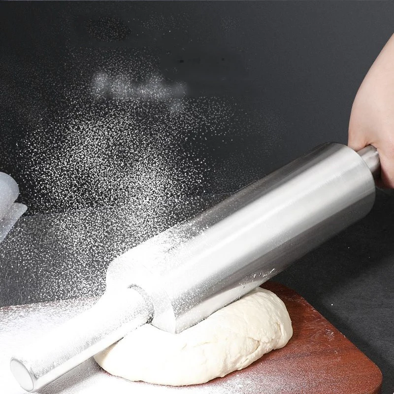 ไม้คลึงแป้งสแตนเลสสำหรับใช้ในค - Kitchen Roller Baking บทวิจารณ์และราคา