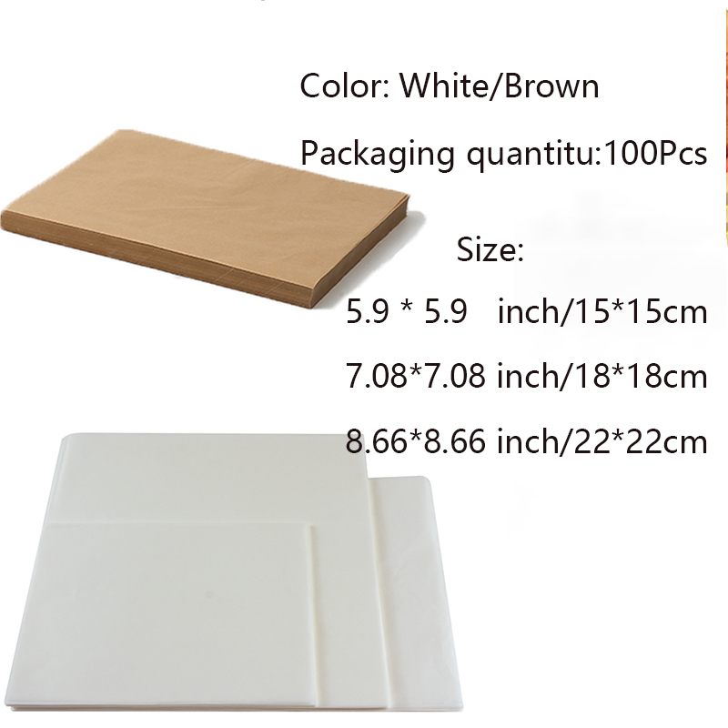 100 ชิ้นเบเกอรี่เครื่องมือกระด - Kitchen Baking Sheets บทวิจารณ์และราคา