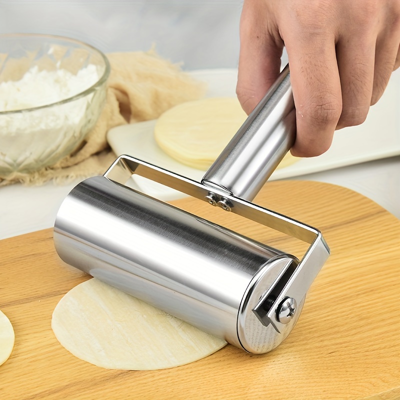 ไม้รีดแป้งสแตนเลสแบบสองหัว ไม่ - Kitchen Roller Baking บทวิจารณ์และราคา