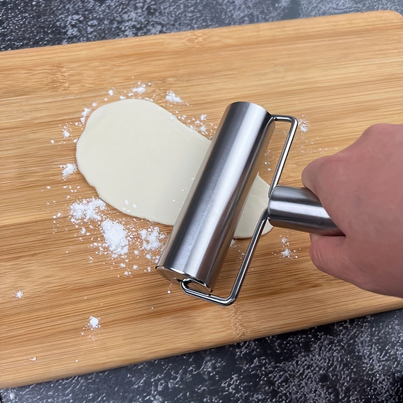 ไม้รีดแป้งสแตนเลสแบบสองหัว ไม่ - Kitchen Roller Baking บทวิจารณ์และราคา