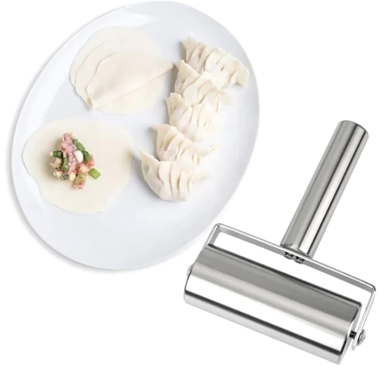 ไม้คลึงแป้งสแตนเลสแบบสองหัว ไม - Kitchen Roller Baking บทวิจารณ์และราคา