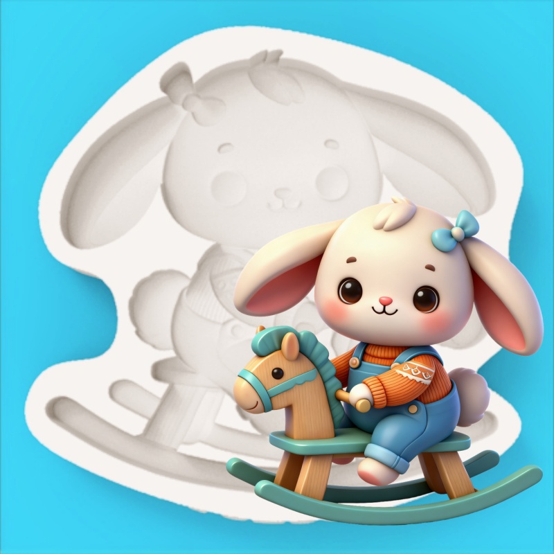 แม่พิมพ์ซิลิโคนลายกระต่ายแสนสน - Silicone Cake Mold บทวิจารณ์และราคา