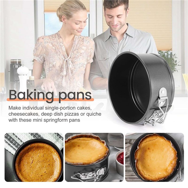ชุดถาดอบมินิสปริงฟอร์ม AT21-4  - Springform Pan Set บทวิจารณ์และราคา