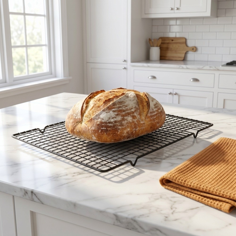ตะแกรงเหล็กกล้าคาร์บอนทรงสี่เห - Cooling Rack Wire บทวิจารณ์และราคา