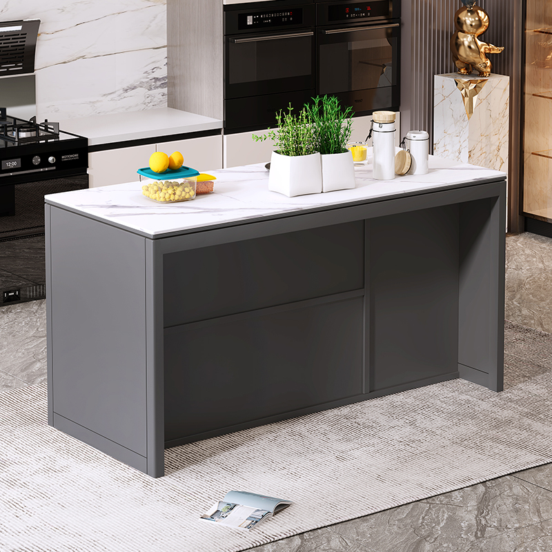 ตู้ครัวแบบเกาะกลางห้อง โต๊ะหิน - Kitchen Island Baking Table บทวิจารณ์และราคา