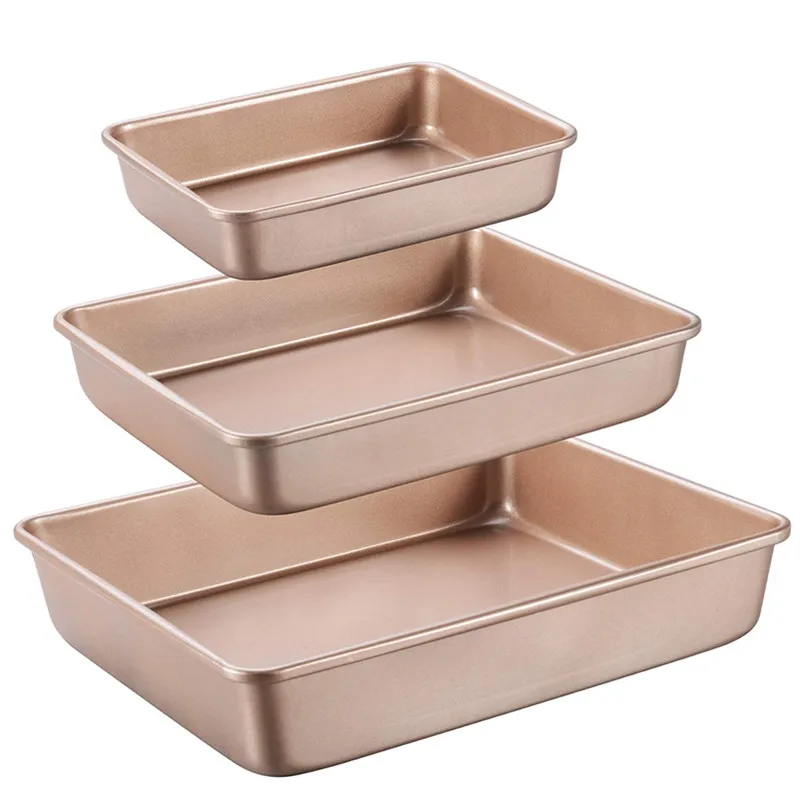 Thicken เหล็กคาร์บอน Golden ถา - Springform Pan Set บทวิจารณ์และราคา