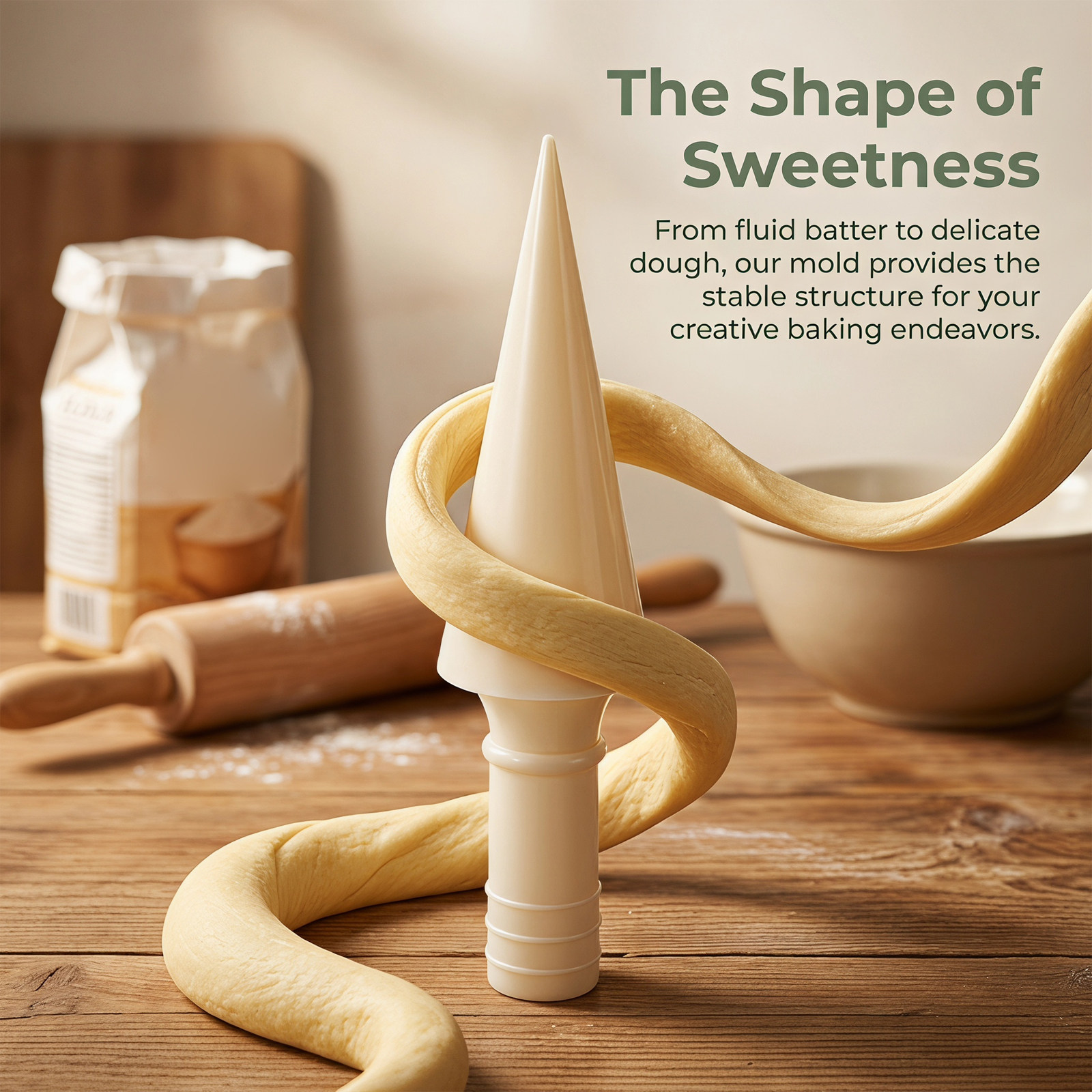 แม่พิมพ์ไอศกรีมทรงกรวย แบบลูกก - Kitchen Roller Baking บทวิจารณ์และราคา