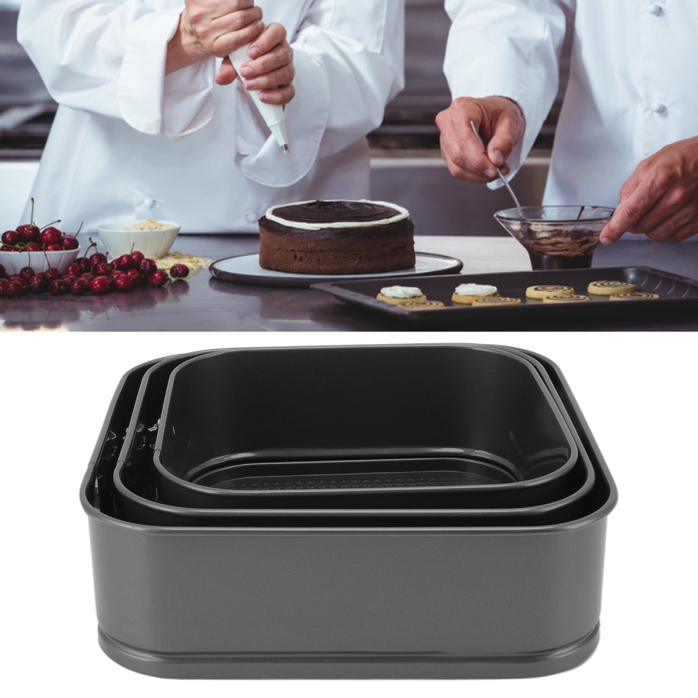 ชุดพิมพ์เค้กสปริงฟอร์มเหล็กกล้ - Springform Pan Set บทวิจารณ์และราคา