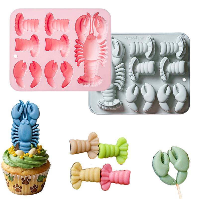 แม่พิมพ์ซิลิโคนรูปกุ้งล็อบสเตอ - Silicone Cake Mold บทวิจารณ์และราคา