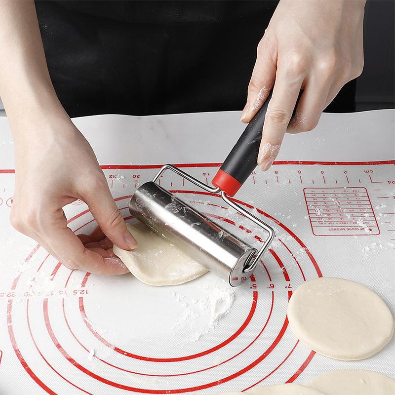 [H] ไม้คลึงแป้งสแตนเลส ไม่ติดแ - Kitchen Roller Baking บทวิจารณ์และราคา