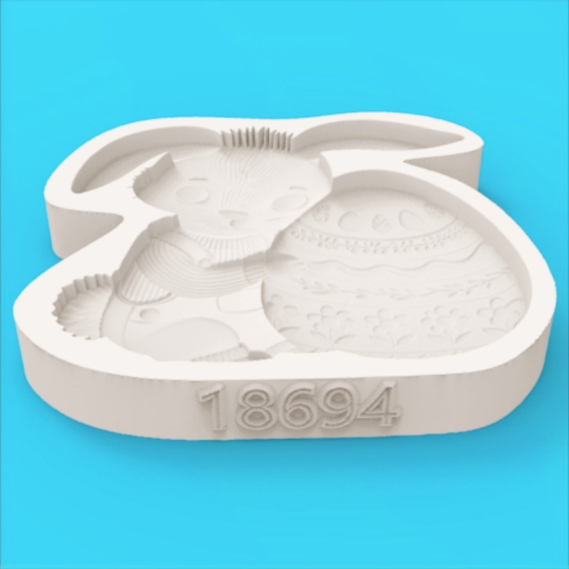 แม่พิมพ์ซิลิโคนรูปกระต่ายถือไข - Silicone Cake Mold บทวิจารณ์และราคา