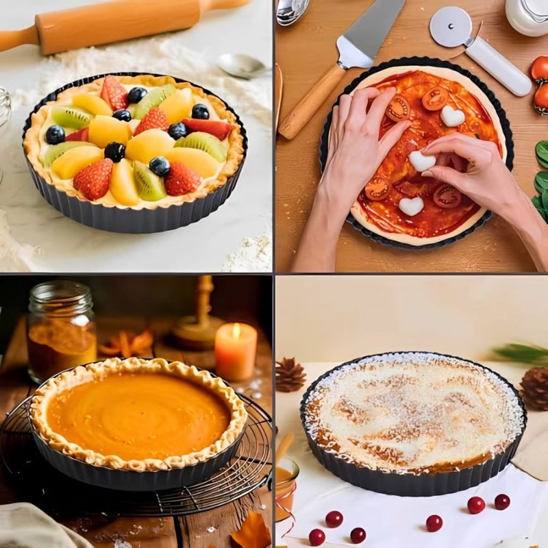 ถาดอบเค้กแบบถอดก้นได้ 1 ชิ้น ข - Kitchen Baking Tray บทวิจารณ์และราคา