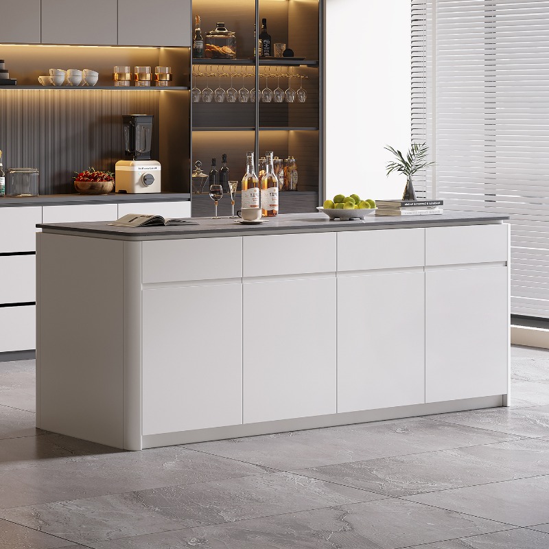 ตู้ครัวแบบเกาะกลางห้อง โต๊ะหิน - Kitchen Island Baking Table บทวิจารณ์และราคา