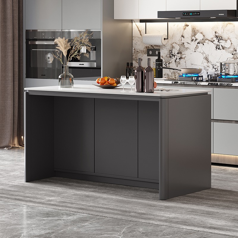 ตู้ครัวแบบเกาะกลางห้อง โต๊ะหิน - Kitchen Island Baking Table บทวิจารณ์และราคา