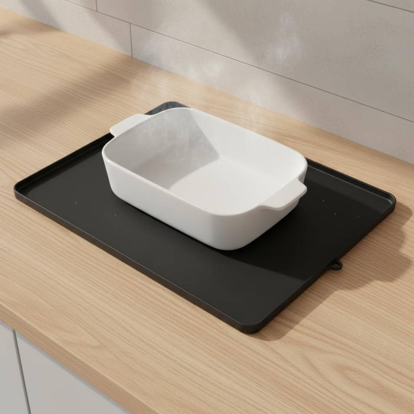 แผ่นรองซิลิโคนสำหรับไมโครเวฟ แ - Kitchen Baking Tray บทวิจารณ์และราคา